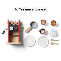 Little Pea_BC babycare_Wooden Coffee Maker Toy_Red_2